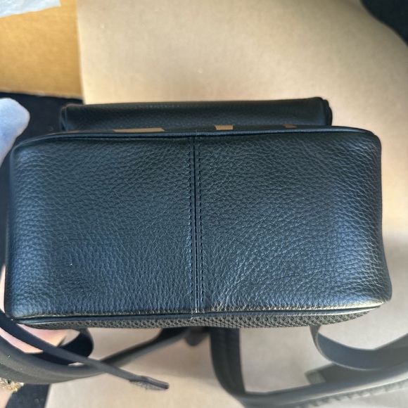 NWT Coach Backpack With Signature Canvas And Leopard Print - Picture 5 of 10